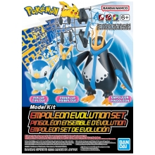 BANDAI 2730253 POKEMON SERIES EMPOLEON EVOLUTION SET ( SNAP )