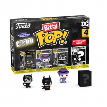 FUNKO 81127 BITTY POP DC BATMAN BATMAN 4 PACK 85TH ANNIVERSARY