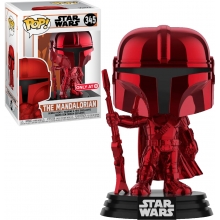 FUNKO 52696 POP STAR WARS THE MANDALORIAN RED TARGET