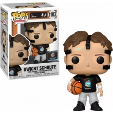 FUNKO 55048 POP THE OFFICE DWIGHT SCHRUTE BASKETBALL CHALICE COLLECTIBLES