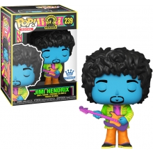 FUNKO 58556 POP MUSIC HENDRIX WITH PURPLE GUITAR BLACKLIGHT FUNKOSHOP