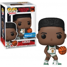 FUNKO 62389 POP STRANGER THINGS LUCAS HAWKINS BASKETBALL UNIFORM WALMART