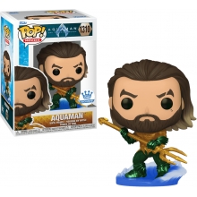 FUNKO 68186 POP DC AQUAMAN ON WAVE FUNKOSHOP