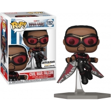 FUNKO 70099 POP MARVEL FALCON BUILD A SCENE AMAZON