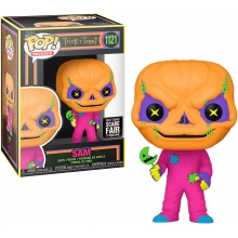 FUNKO 74696 POP TRICK R TREAT SAM UNMASKED BLACKLIGHT SCARE FAIR