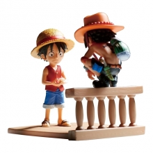 BANPRESTO 3392 ONE PIECE WCF LOG STORIES LUFFY ACE