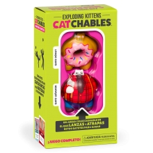 EXPLODING KITTENS CATK1ES EXPLODING KITTENS CATCHABLES 2 PACK 1 GATO DONUT Y GATO LEADOR