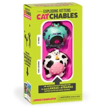 EXPLODING KITTENS CATK4ES EXPLODING KITTENS CATCHABLES 2 PACK 4 DJ MIAU Y GATA LECHERA