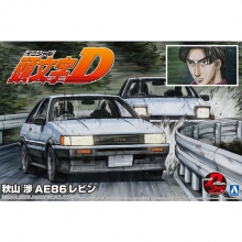 AOSHIMA 05965 AKIYAMA WATARU AE86 LEVIN TOYOTA INITIAL D