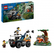 LEGO 60426 CITY EXPLORADORES DE LA JUNGLA CAMION TODOTERRENO