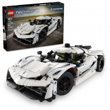 LEGO 42184 TECHNIC HIPERCOCHE KOENIGSEGG JESKO ABSOLUT BLANCO