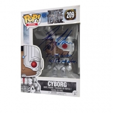 FUNKO 13487 POP MOVIES DC JUSTICE LEAGUE CYBORG FIRMADO