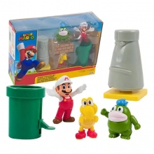 JAKKS NT406174 2.5 SUPER MARIO SET DIORAMA DESIERTO