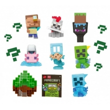 MATTEL HXT64 MINECRAFT VANILLA FIGURA DE ACCION MINI HUEVO