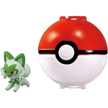 TOMICA 27031 POKEMON MONSTER COLLECTION POKE DEL - Z SPRIGATITO POKE BALL