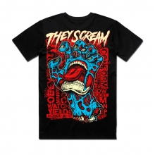 PAULFELMER POLERA NEGRA THEY SCREAM PAUL FELMER TALLA S