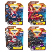 IMEX 6069960 MONSTER JAM VEHICULOS 1:64 MARVEL SURTIDO