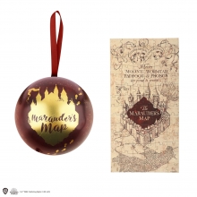 SMARTCIBLE CR6206 ADORNO NAVIDAD HARRY POTTER CON PUZZLE MAPA DEL MERODEADOR