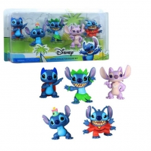 INTK JP46211 DISNEY STITCH SET DE 5 FIGURAS DE COLECCION