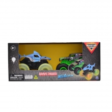 IMEX 6071482 MONSTER JAM PACK 2 VEHICULOS CON LUZ 1:43