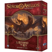 FANTASY FLIGHT GAMES MEC113ES EL SEOR DE LOS ANILLOS LCG EL RETORNO DEL REY EXPANSION DE SAGA