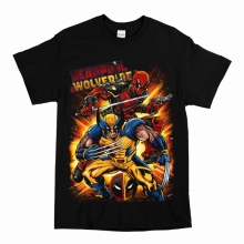 AGUANTE MARVEL DEADPOOL WOLVERINE NEGRA TALLA M