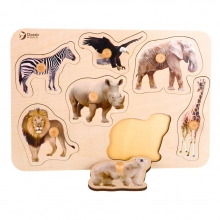 CLASSICWORLD 3744 SAFARI PUZZLE 7 PIEZAS