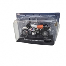 DEVALUADO MAGAZINE BMWR80GS 1:24 BMW R80 GS PARIS DAKAR, WHITE