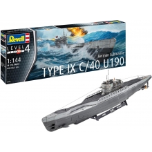 REVELL 05167 1:144 GERMAN SUBMARINE TYPE IX C 40 ( U190 )