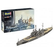 REVELL 05182 1:1200 BATTLESHIP HMS DUKE OF YORK