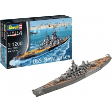 REVELL 05183 1:1200 BATTLESHIP USS NEW JERSEY