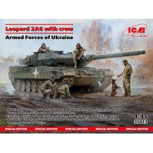 ICM 35013 1:35 LEOPARD 2A6 OF THE ARMED FORCES OF UKRAINE WITH CREW