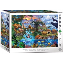 EUROGRAPHICS 8520-5881 ANIMALS OF THE WORLD 5000 BYSC 5000 PIEZAS PUZZLE