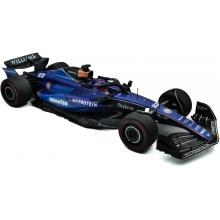 SOLIDO 1814401 1:18 WILLIAMS F1 TEAM FW46 BLUE A,ALBON SAUDI ARABIA GP 2024