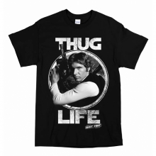 AGUANTE STAR WARS HAN SOLO THUG LIFE TALLA S