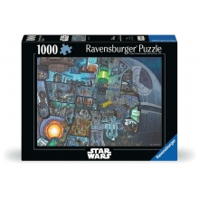 RAVENSBURGER 12000452 STAR WARS WHERES WOOKIE 1000 PIEZAS PUZZLE