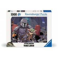 RAVENSBURGER 12000512 STAR WARS THE MANDALORIAN 1000 PIEZAS PUZZLE