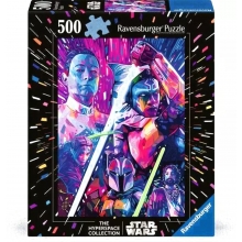RAVENSBURGER 12001340 STAR WARS AHSOKA 500 PIEZAS LARGE FORMAT