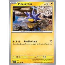 POKEMON PALDEA EVOLVE CARTA PINCURCHIN COMUN