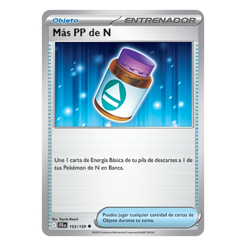 Mirax Hobbies - POKEMON JOURNEY TOGETHER CARTA NS PP UP REVERSE Mirax Hobbies - POKEMON JOURNEY TOGETHER CARTA NS PP UP REVERSE