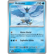 POKEMON AVENTURAS COMPARTIDAS CARTA ARTICUNO REVERSE
