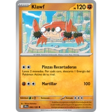 POKEMON JOURNEY TOGETHER CARTA KLAWF POCO COMA?N
