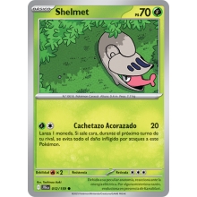 POKEMON AVENTURAS COMPARTIDAS CARTA SHELMET REVERSE