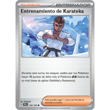 POKEMON AVENTURAS COMPARTIDAS CARTA ENTRENAMIENTO DE KARATECA REVERSE