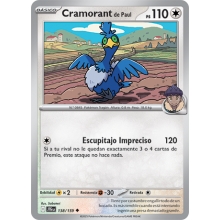 POKEMON AVENTURAS COMPARTIDAS CARTA CRAMORANT DE PAUL POCO COMA?N