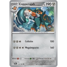 POKEMON AVENTURAS COMPARTIDAS CARTA COPPERAJAH POCO COMA?N