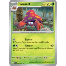 POKEMON JOURNEY TOGETHER CARTA PARASECT COMA?N