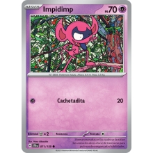 POKEMON JOURNEY TOGETHER CARTA IMPIDIMP COMA?N