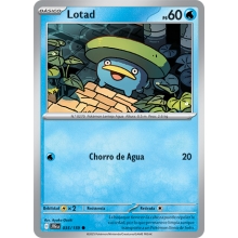 POKEMON JOURNEY TOGETHER CARTA LOTAD COMA?N