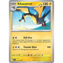 POKEMON DESTINOS DE PALDEA CARTA KILOWATTREL POCO COMA?N